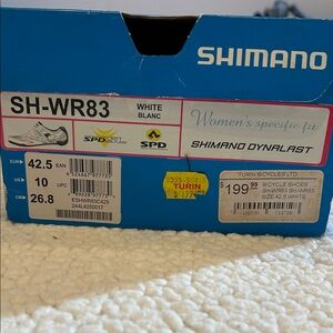Shimano Women's SPD White Cycling Shoes